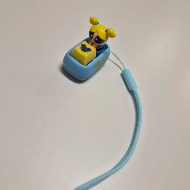 [BUNJANG] Powerpuff Girls Bubbles Sitting Ver. Keycap / 파워퍼프걸 버블 키캡 (앉은 버블)