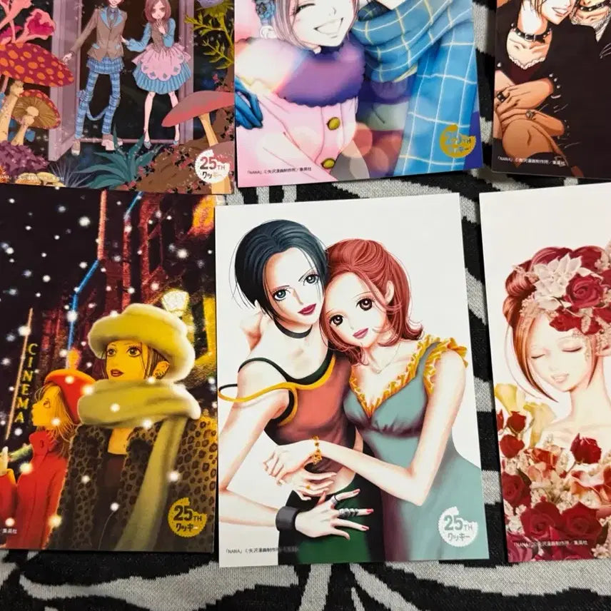[BUNJANG] Yazawa Ai 25th Anniversary CookieNet Print Set / 야자와아아 나나 25주년 쿠키넷프린트 세트