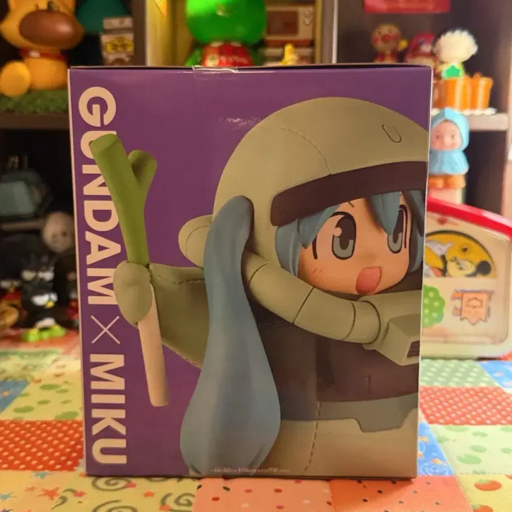 [BUNJANG] Gundam 45th Anniversary x Hatsune Miku Zaku Goromi Hatsune Miku Figure / 건담 45주년X하츠네 미쿠 자쿠구루미 하츠네 미쿠 피규어