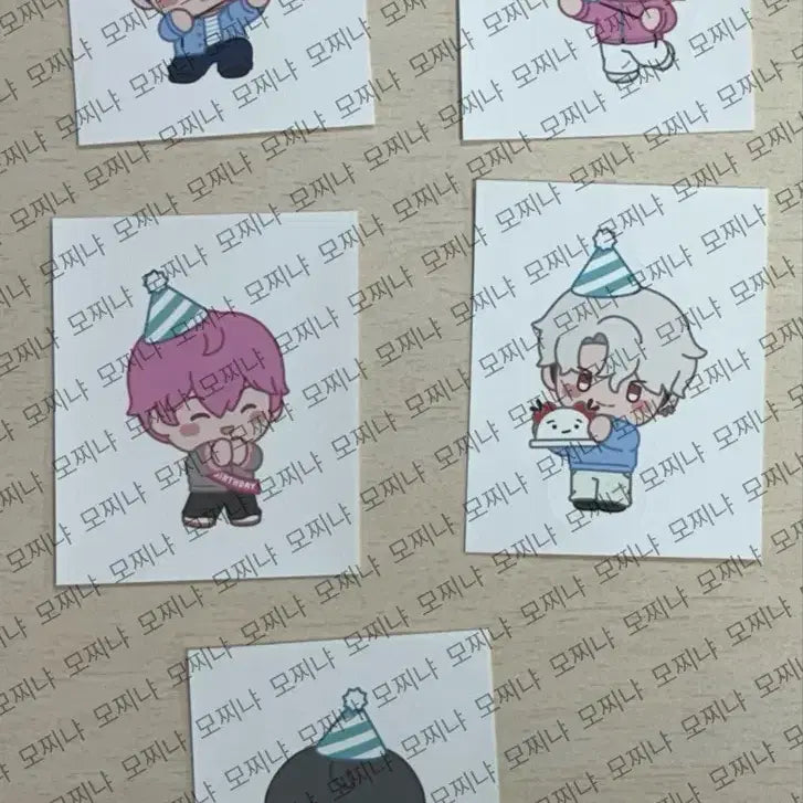 [BUNJANG] PLAVE 10Cafe Lucky Draw B-Day Sticker Bundle Set / 플레이브 십카페 럭드 플리 생일 스티커 일괄