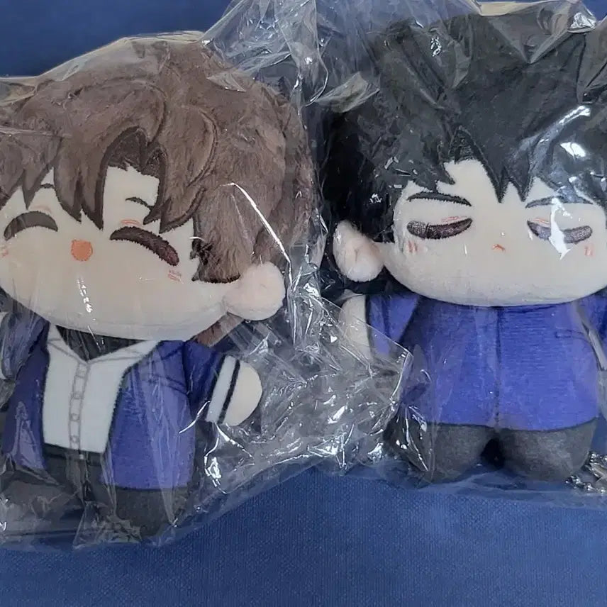 [BUNJANG] Happy Agent Pyeong Jaegwan Custom Doll Bundle Set / 10cm 솜인형 해피요원 피곤재관 괴담출근 최요원 류재관 속성 인형 괴출 재관국