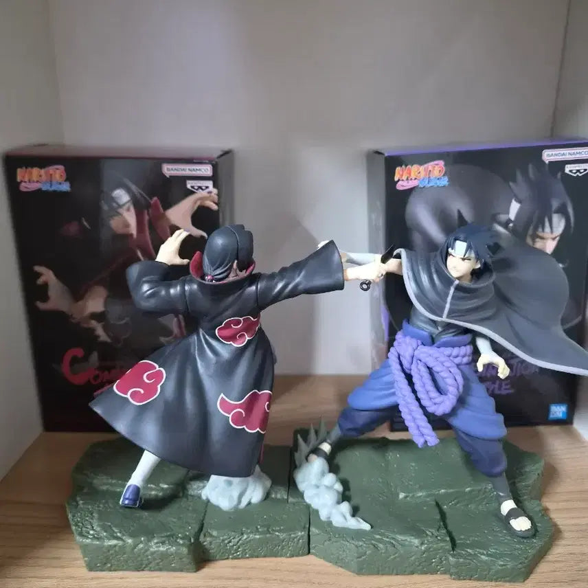 [BUNJANG] Naruto Uchiha Itachi &amp; Sasuke 2-Figure Set / 나루토 피규어 우치하 이타치 사스케 2종 세트