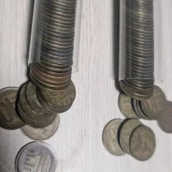 [BUNJANG] 1971 &amp; 1972 Korean 10 Won Coin Bundle Set / 1971년,1972년 구동전 10원  일괄