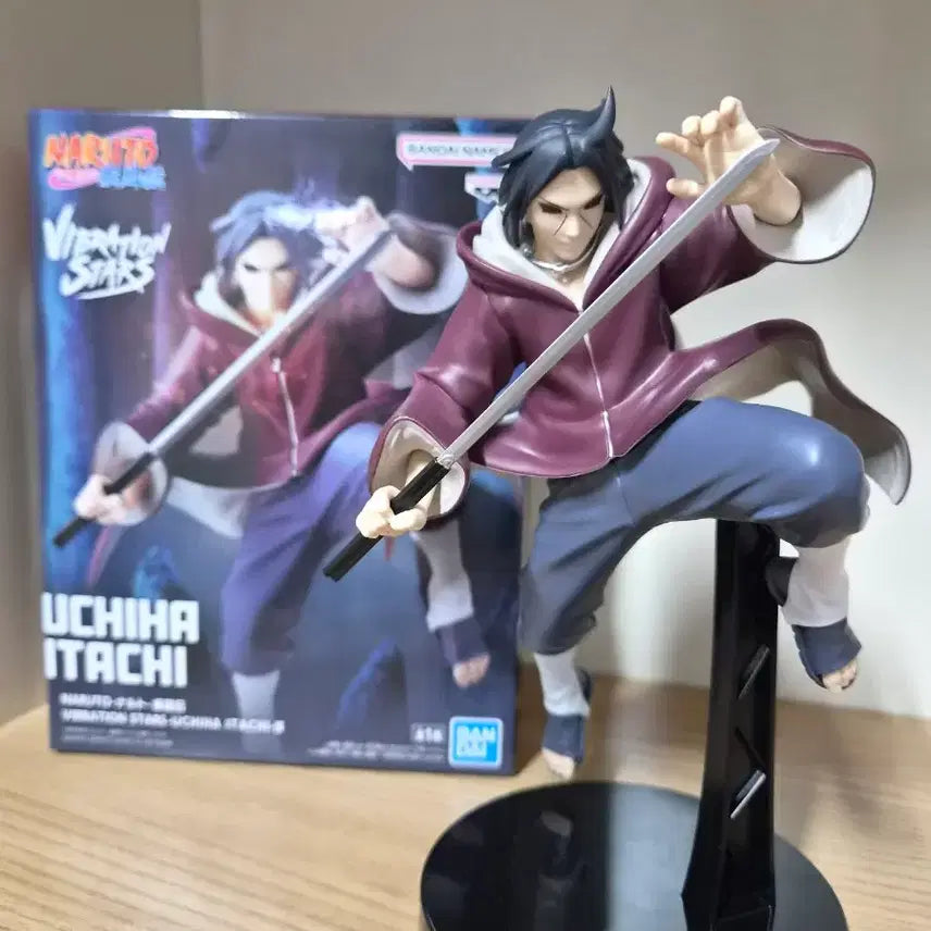 [BUNJANG] Bandai Namco Vibration Stars Uchiha Itachi &amp; Yakushi Kabuto Figure Set / 나루토 피규어 우치하 이타치 &amp; 야쿠시 카부토 세트