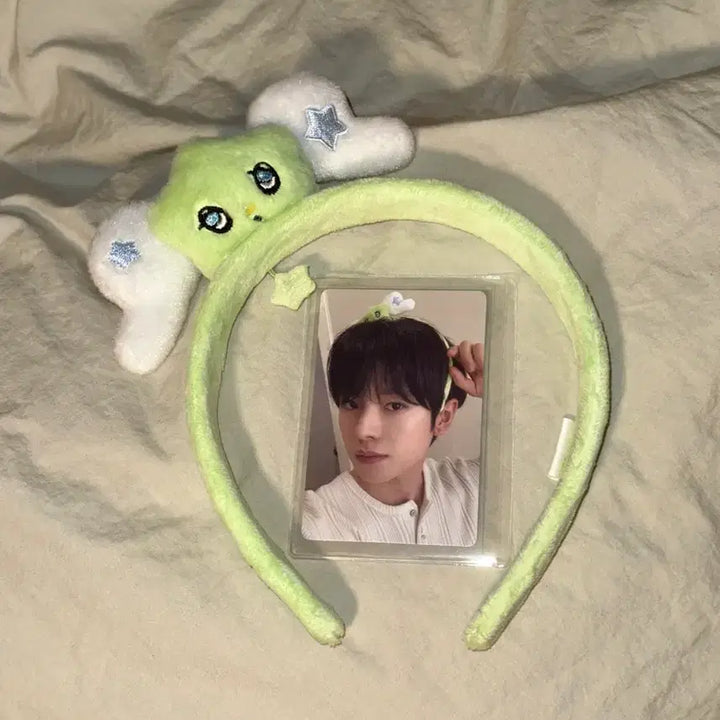 [BUNJANG] NCT WISH EverWish WISHU Headband Yushi Ver. Photocard POB / 엔시티위시 에버위시 위츄 머리띠 유우시 포카미공포빅헤드후드분철요이동보밋걸포켓위시돌위시니니탈덕처분