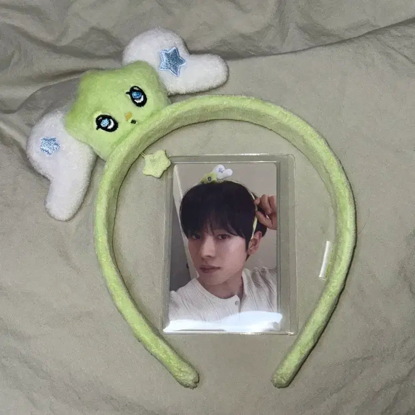 [BUNJANG] NCT WISH EverWish WISHU Headband Yushi Ver. Photocard POB / 엔시티위시 에버위시 위츄 머리띠 유우시 포카미공포빅헤드후드분철요이동보밋걸포켓위시돌위시니니탈덕처분