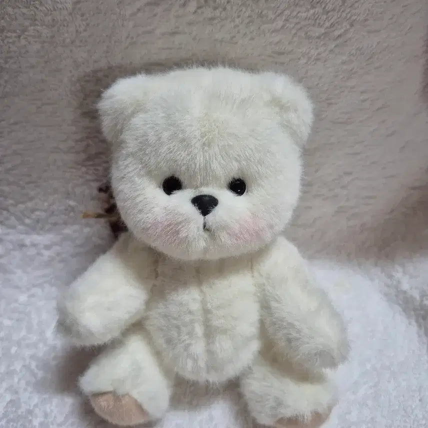 [BUNJANG] Teddy Tales Lena Bear XS Size White 15cm / (새상품)테디테일즈 레나베어 xs사이즈  화이트15cm