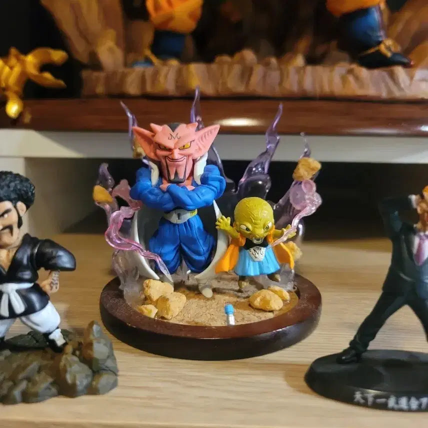 [BUNJANG] Dragon Ball Dabura &amp; Babidi Diorama Figure / 드래곤볼 데브라 비비디 디오라마 피규어