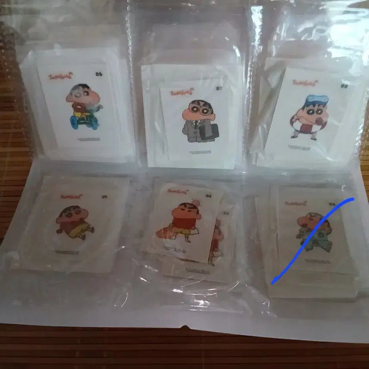 [BUNJANG] Crayon Shin-chan Series 3 Sticker Pack / 짱구3탄 띠부씰 1개 선택