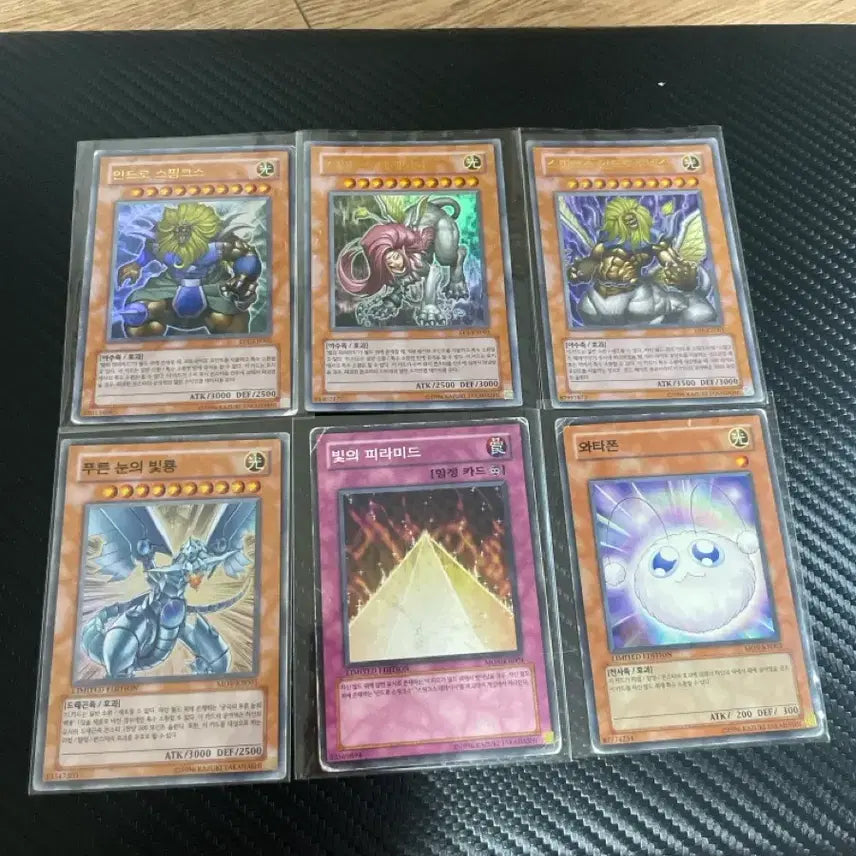 [BUNJANG] Yu-Gi-Oh! Pyramid of Light Sealed Cards Set - Sphinx Set Bundle / 유희왕 빛의 피라미드 동봉 카드 세트 스핑크스 세트 일괄