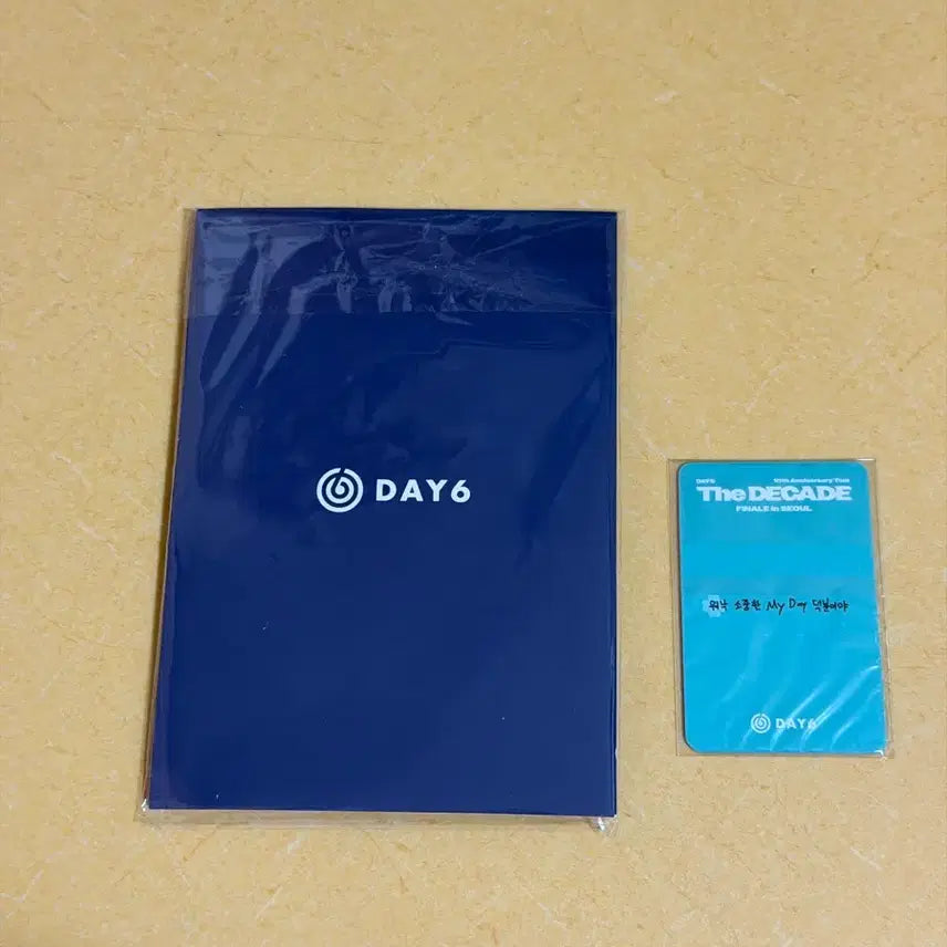 [BUNJANG] Day6 Decade Encore Final Concert Fanclub Gift + Final Concert Entrance Photocard / 데이식스 데케이드 앙콘 파이널콘 팬클럽 기프트+막콘 입장포카