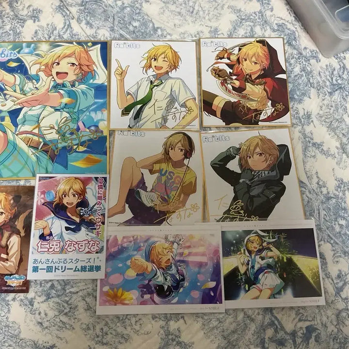[BUNJANG] Ensemble Stars! Nazuna Nito Bundle Set Plush, Shikishi, Acrylic / 앙스타 니토나즈나 굿즈 일괄판매 처분 누이 중스타 색지 아크릴