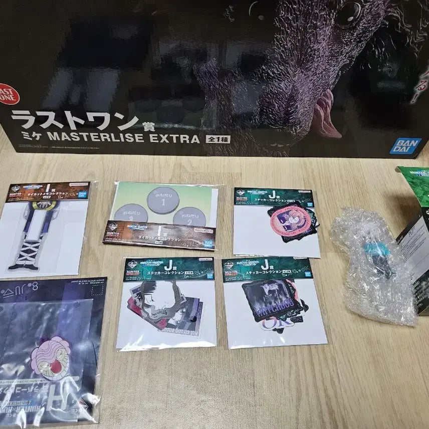 [BUNJANG] Hunter x Hunter Ichiban Kuji Last One &amp; Sub-Prize Bundle / 택포16)헌터헌터 제일복권 이치방쿠지 라스트원 및 하위상 일괄 팝니다