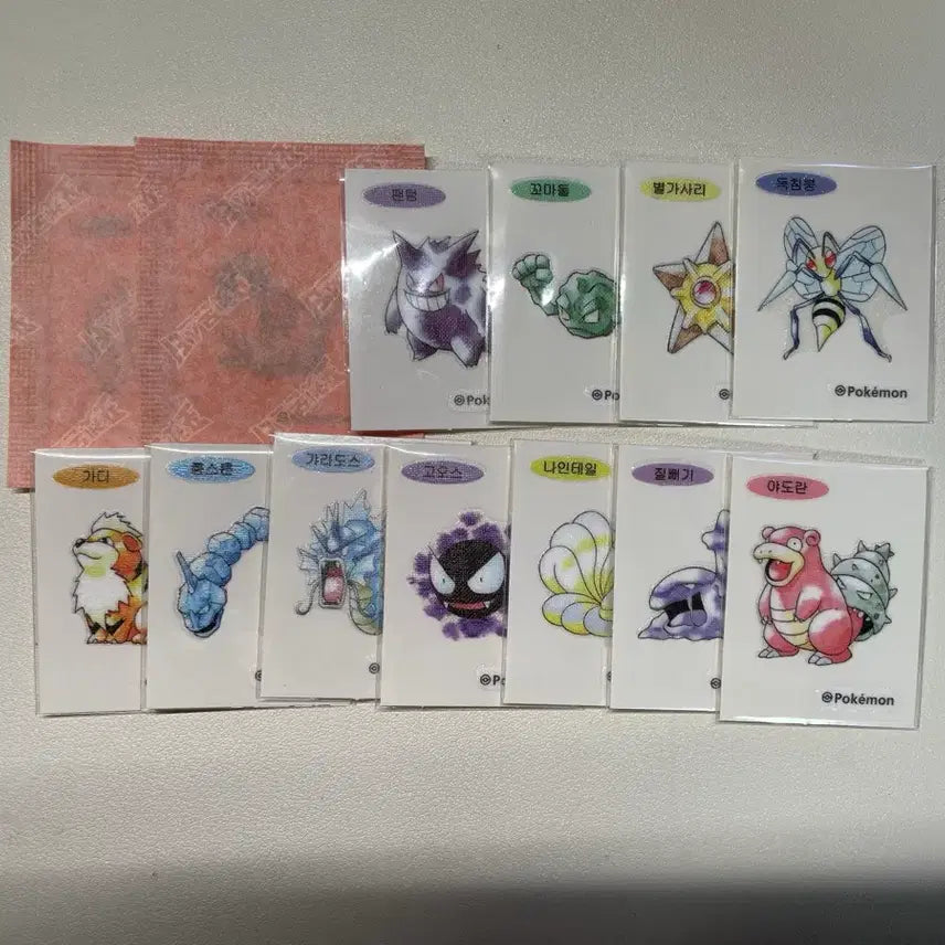 [BUNJANG] Pokemon Artwork Stickers (Ttibbo Seal) For Sale/Trade / 포켓몬 아트웍 아트워크 띠부씰 교환, 판매
