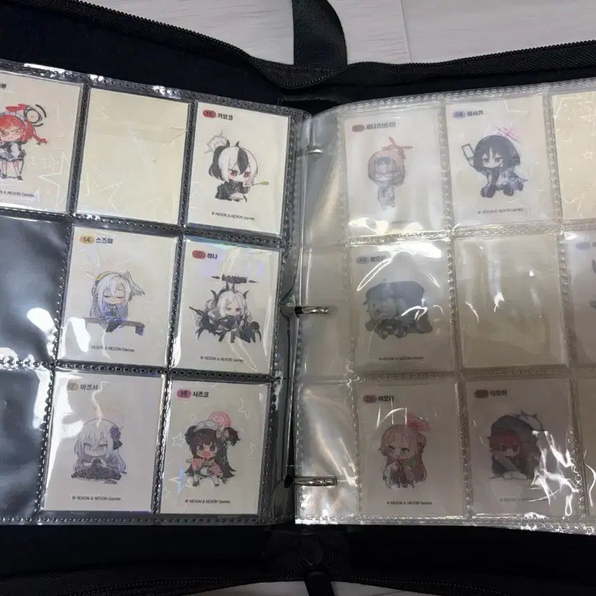 [BUNJANG] Blue Archive Tteobokki Seal Bundle Set (60 pcs) / 급처)중복없는 48장 + 중복 12장 + 띠부씰북 블루아카이브 블루아카 띠부씰  일괄 판매
