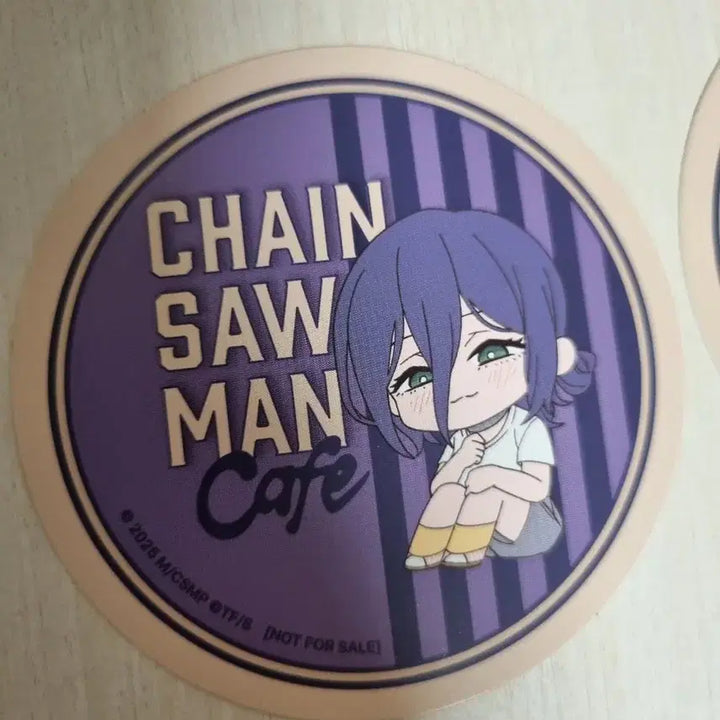 [BUNJANG] Chainsaw Man Cafe Coaster Set (Reze, Beam, Angel) - Bundle Set / [일괄]체인소맨 카페 코스터 특전 4개 일괄판매