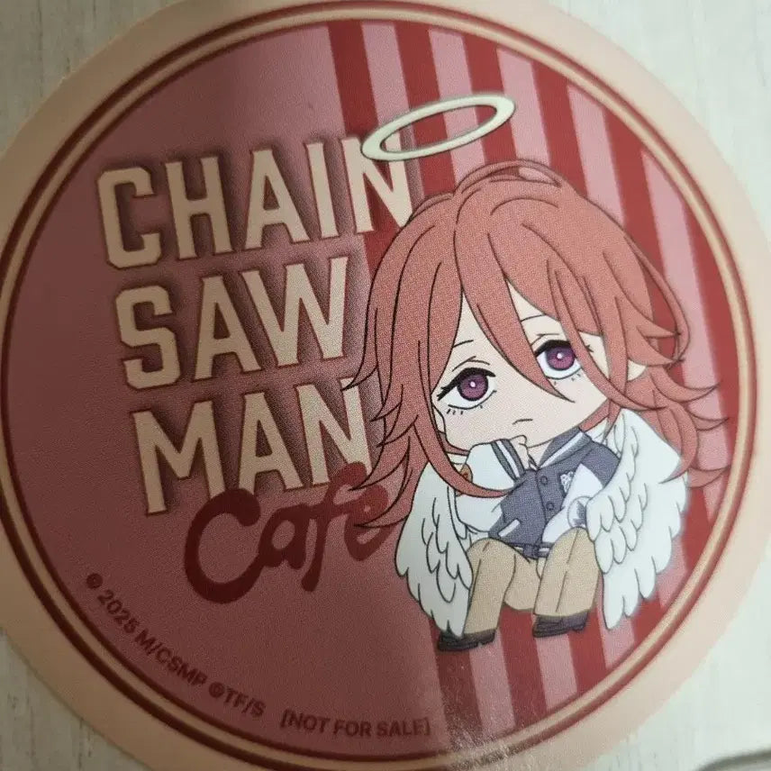 [BUNJANG] Chainsaw Man Cafe Coaster Set (Reze, Beam, Angel) - Bundle Set / [일괄]체인소맨 카페 코스터 특전 4개 일괄판매