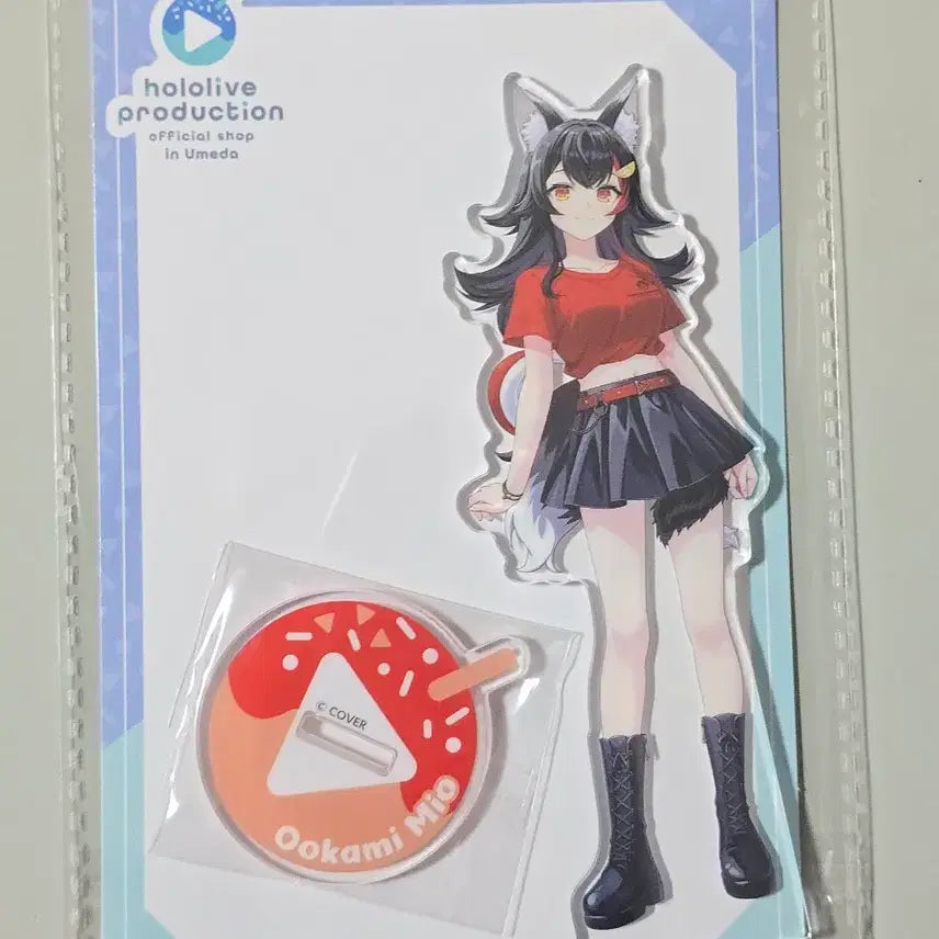 [BUNJANG] Ookami Mio Osaka Umeda Hololive Acrylic Stand / 오오카미 미오 오사카 우메다 팝업 홀로라이브 아크릴 스탠드