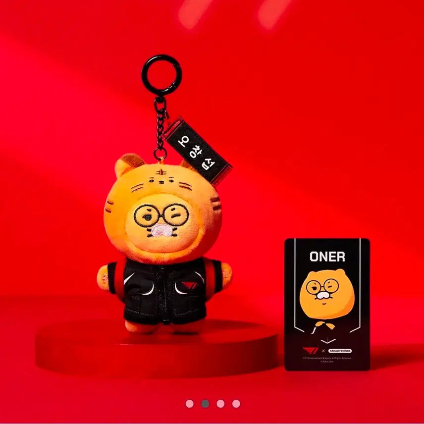 [BUNJANG] Kakao Friends ChunSik Owner Doll Keyring with Photocard / T1 춘식 오너 인형 키링 포토카드 포함 카카오프렌즈