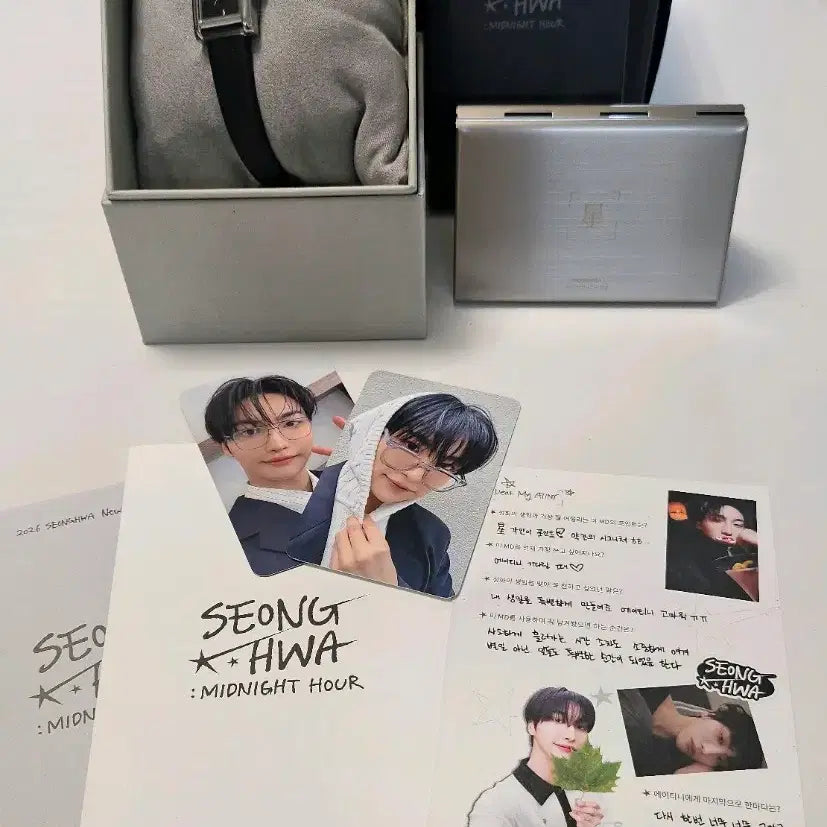 [BUNJANG] ATEEZ Seonghwa 2026 Birthday MD (Unsealed, Components Verified) / 에이티즈 성화 2026 생일 MD 새상품 (미개봉 누락 주의)