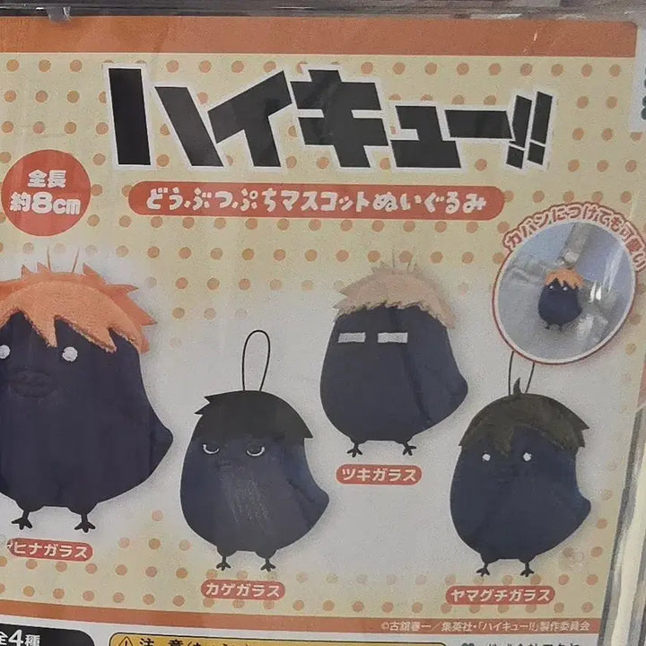 [BUNJANG] Haikyuu!! Animal Mascot Gacha Set / 하이큐 동물인형 마스코트 가차셋트 판매합니다!