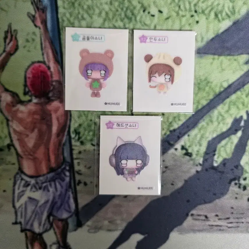 [BUNJANG] HooHooLee Sticker Collection / 후후이 띠부씰 판매...4번,5번,23번,26번,27번,32번,35번