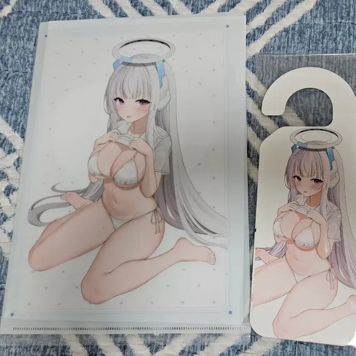 [BUNJANG] Blue Archive Yuuka Noah Clear File + Postcard Bundle Set / 블루아카이브 유우카 노아 클리어파일+엽서 일괄 팝니다