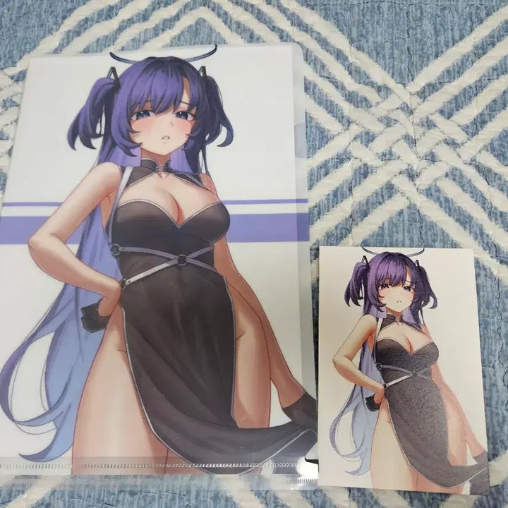 [BUNJANG] Blue Archive Yuuka Noah Clear File + Postcard Bundle Set / 블루아카이브 유우카 노아 클리어파일+엽서 일괄 팝니다