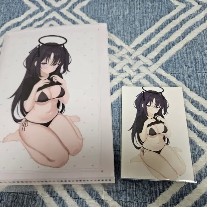 [BUNJANG] Blue Archive Yuuka Noah Clear File + Postcard Bundle Set / 블루아카이브 유우카 노아 클리어파일+엽서 일괄 팝니다