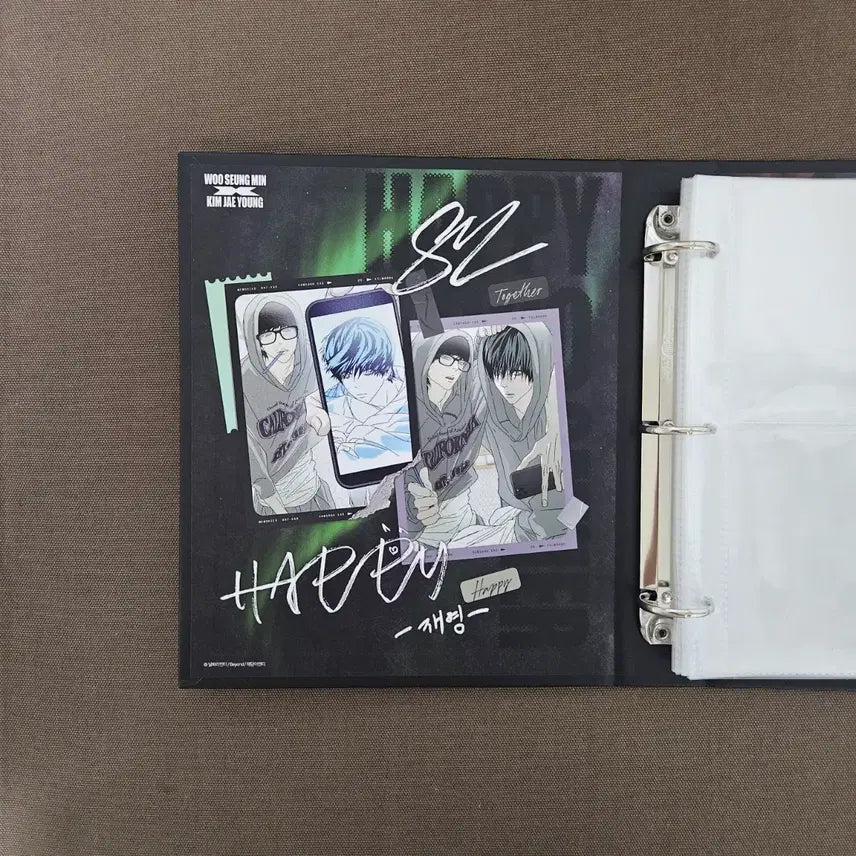 [BUNJANG] Happy Together x B.ON ANNEX Collaboration Cafe Photocard Binder Inserts / 해피투게더 비온아넥스 콜라보 카페 포토카드 바인더 속지 비엘 BL