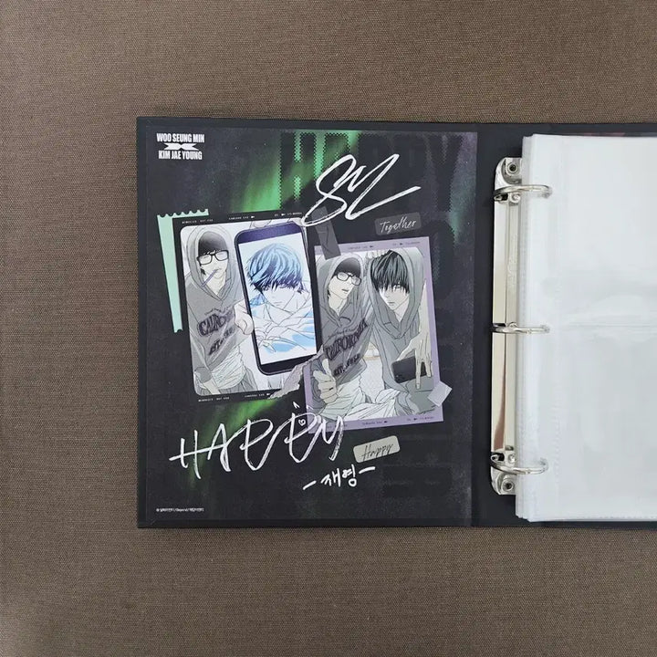 [BUNJANG] Happy Together x B.ON ANNEX Collaboration Cafe Photocard Binder Inserts / 해피투게더 비온아넥스 콜라보 카페 포토카드 바인더 속지 비엘 BL