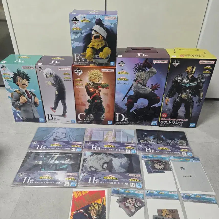 [BUNJANG] My Hero Academia Ichiban Kuji Figures Bundle Set / (택포48)나히아 제일복권ABCDE라스트원 판매 미도리야a 바쿠고c