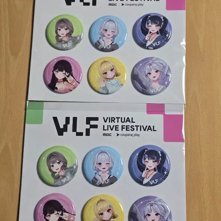 [BUNJANG] Idol in Another World VLF Can Badge Set (Sealed) / 이세계아이돌 버라페 VLF 캔뱃지 세트 미개봉
