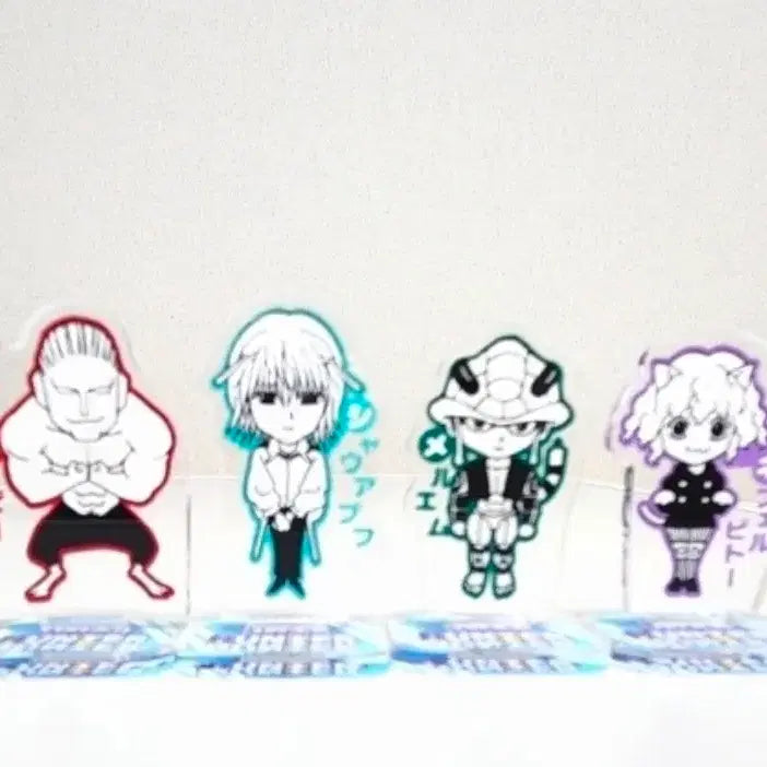 [BUNJANG] Hunter x Hunter Togashi Original Art Chimera Ant Arc Pitou Feitan Youpi Menthols Acrylic Stand Bundle Set / 일괄)헌터헌터 토가시 원화 키메라엔트편 피츠 유피 푸흐 메르엠 아크릴 팝니다!