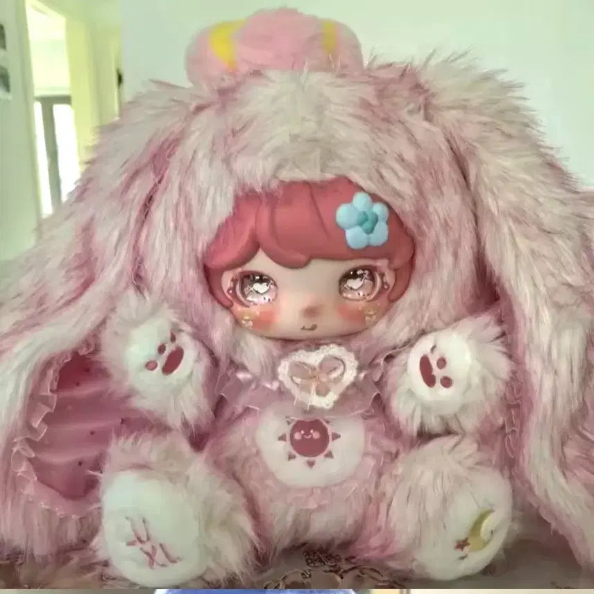 [BUNJANG] Lucy Luckyrabbit 800% Mint &amp; Pink Plush Set / (풀구성) 루시 럭시래빗 800 민트, 핑크