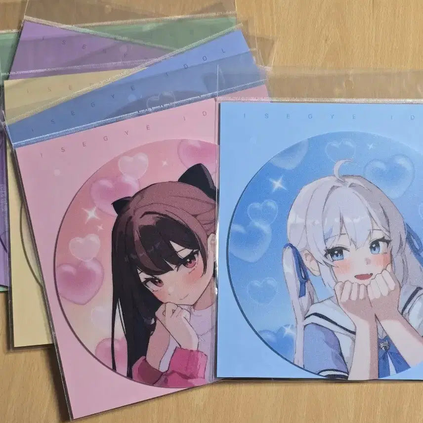 [BUNJANG] Isekai Idol Pop-up Store Mousepad Bundle Set (Sealed) / 이세계아이돌 팝업 팝업봤 마우스패드 미개봉 일괄