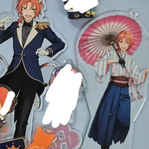 [BUNJANG] Ensemble Stars! Leo Tsukinaga Cherry Blossom Acrylic Stand Bundle Set / 앙스타 츠키나가 레오 냥자타운 벚꽃 아크릴스탠드 일괄판매
