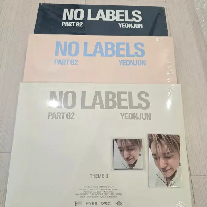 [BUNJANG] TXT Yeonjun Part 02 Solo Album Set (3 Versions) / TXT 투바투 연준 파트2 솔로 앨범 3종 세트 새상품 NO LABELS: PART 02&