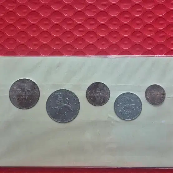 [BUNJANG] 1980 United Kingdom Decimal Coin Set / 영국 1980년 신십진법 동전세트