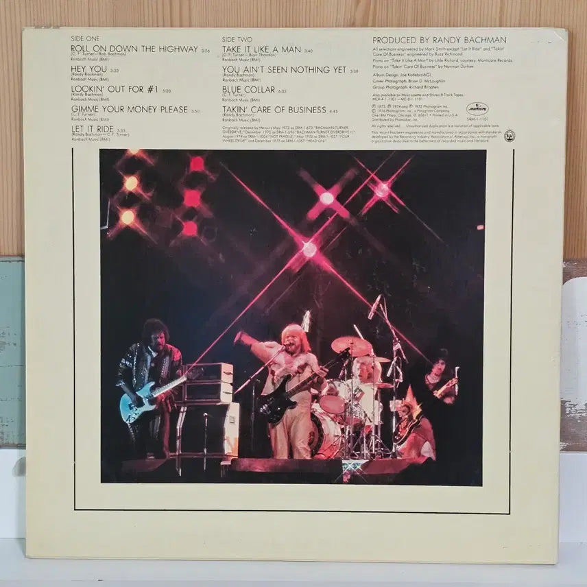 [BUNJANG] Bachman-Turner Overdrive Best Of B.T.O. LP (1976) / Bachman-Turner Overdrive - Best Of B.T.O.