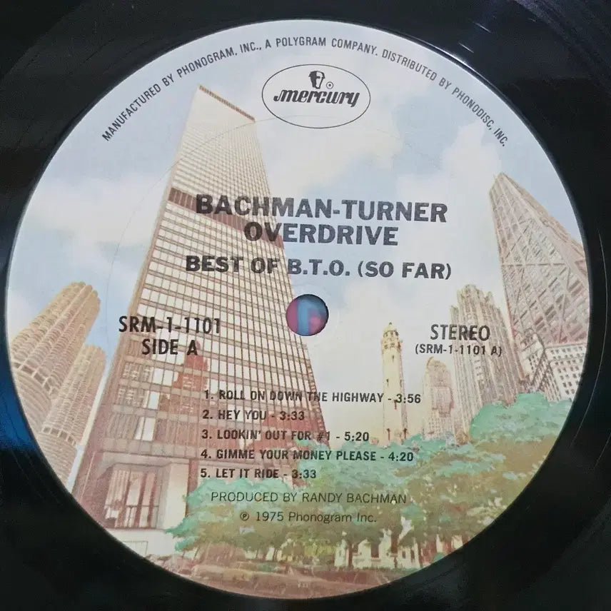 [BUNJANG] Bachman-Turner Overdrive Best Of B.T.O. LP (1976) / Bachman-Turner Overdrive - Best Of B.T.O.