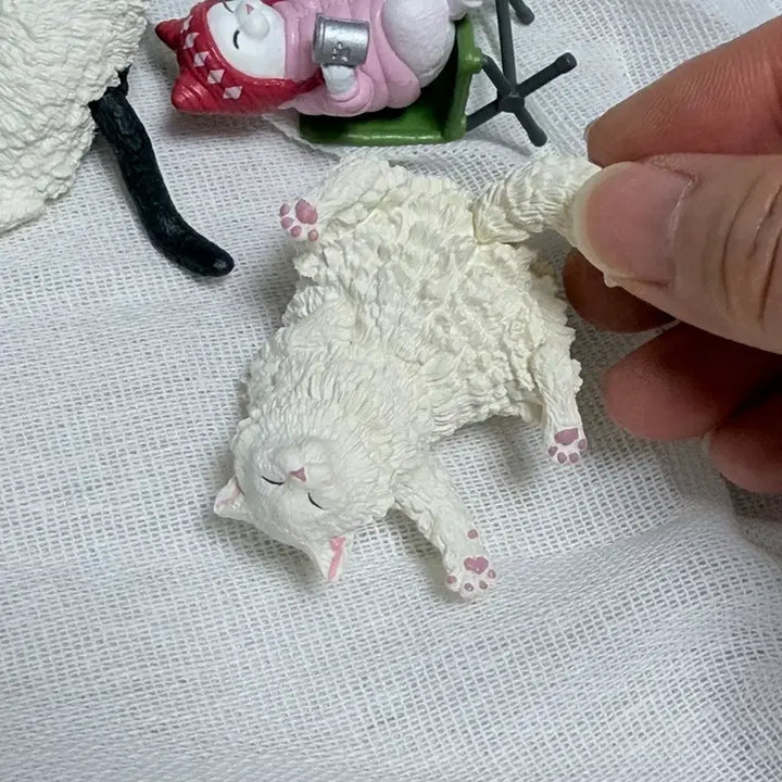 [BUNJANG] Cat Gachapon Figure Set / 고양이 가챠 피규어 세트판매