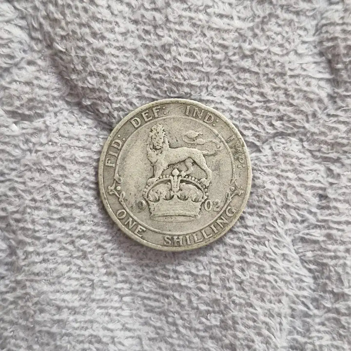 [BUNJANG] 1800s United Kingdom 1 Shilling Silver Coin / 1902 영국 1실링 은화
