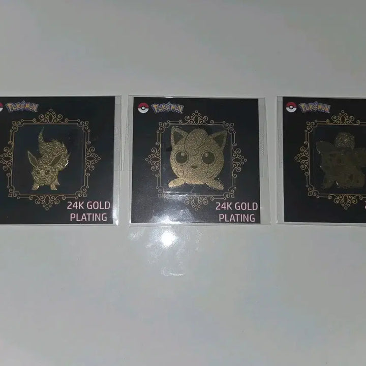 [BUNJANG] Pokemon 24k Gold Stickers Booster - Purin, Isang-hae-pool / 포켓몬스터 24k 골드 띠부씰 부스터 푸린 이상해풀 판매합니다