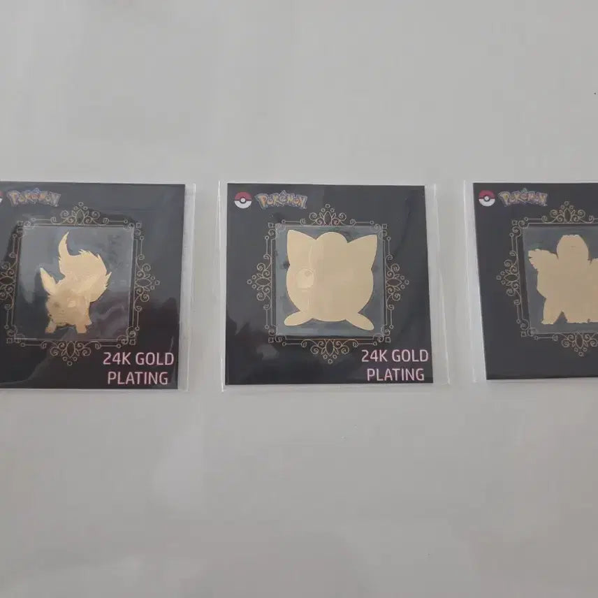 [BUNJANG] Pokemon 24k Gold Stickers Booster - Purin, Isang-hae-pool / 포켓몬스터 24k 골드 띠부씰 부스터 푸린 이상해풀 판매합니다