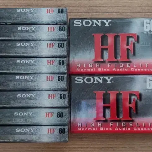 [BUNJANG] Sony Blank Cassette Tape HF 60 (Sealed) / 소니  공테이프 HF 60 미개봉