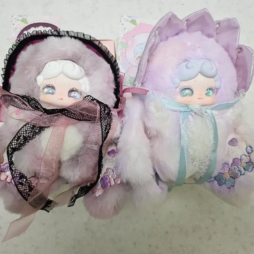 [BUNJANG] Bamtooki Teatime V6 Purple and Light Purple Bundle Set / 밤토끼 티타임 v6 자주,연보라 2개 다 투눈 일괄