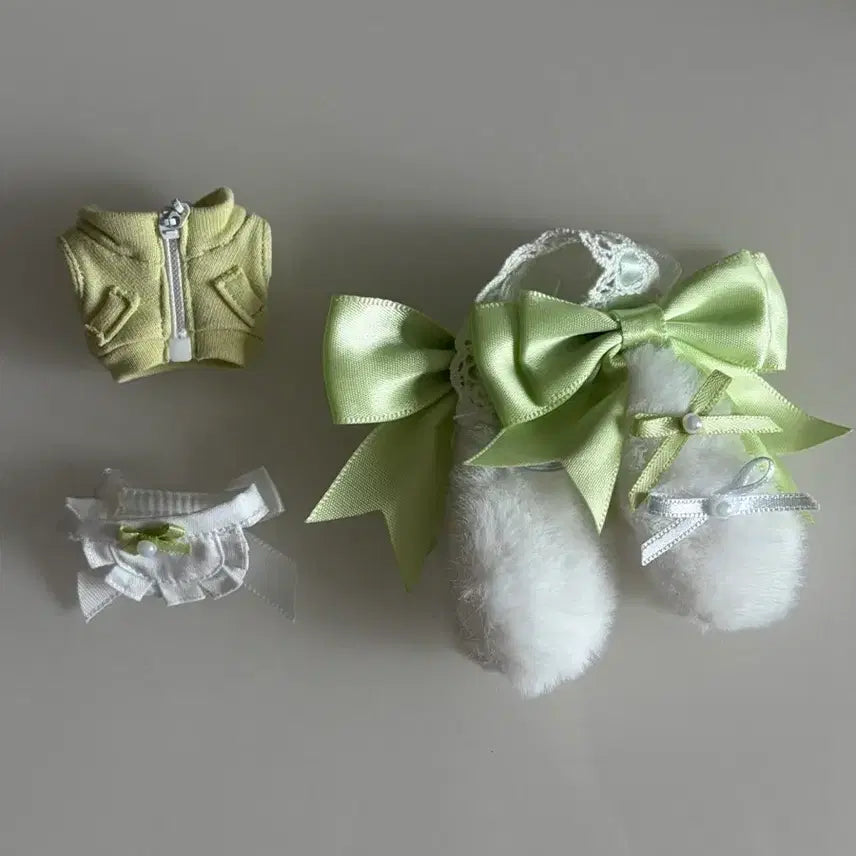 [BUNJANG] B2SHOP Jersey Maid Green 5cm Doll Clothes / 5cm인형옷 b2샵 비투샵 져지메이드 그린