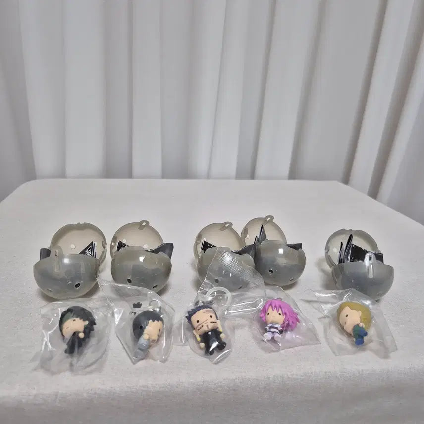 [BUNJANG] Hunter x Hunter Phantom Troupe Brand Markers Gacha Full Set (5 Types) / [5종 풀셋] 헌터헌터 환영여단 메지루시 가챠