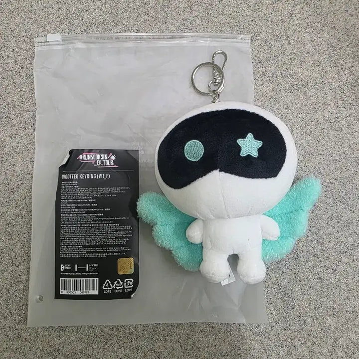 [BUNJANG] BTS Jin Wootteo Keyring / 방탄소년단 진의 공식 굿즈인 &
